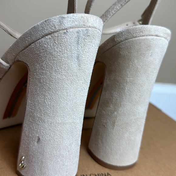 Sam Edelman Women's Kristen Platform Sandal, Cappuccino, Size 9 - Picture 7 of 17